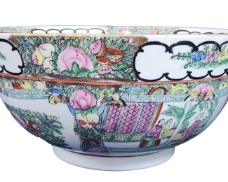 Gorgeous Vintage Japanese ACF Porcelain 12" Bowl