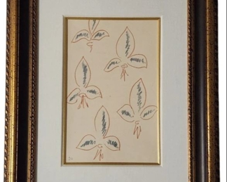 Henri Matisse Fleur-de-Lys: Variation 8 Lithograph