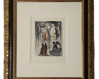 Salvador Dali Divine Comedy Paradise 13 Engraving