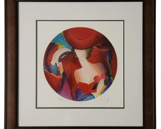 Linda Le Kinff Avenir Signed Color Serigraph