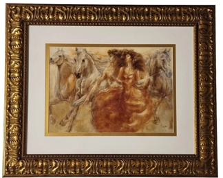 Peter Nixon Carmargue I Signed Giclee on Paper
