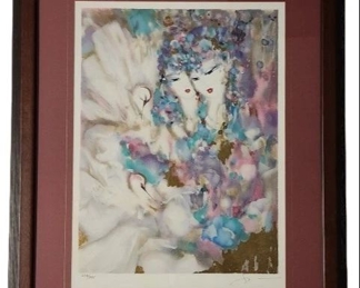 Suzanne Marie Memories Hand Pulled Serigraph
