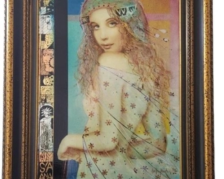 Csaba Markus Alysyana Original Oil Painting