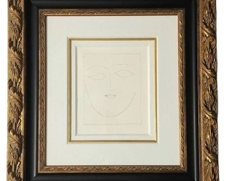 Pablo Picasso Carmen Plate XIV Engraving Ca. 1949