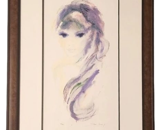 Shan-Merry The Queen Signed Color Seriolithograph