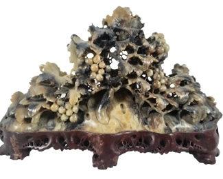 Hand Carved Chinese Soapstone Sculpture