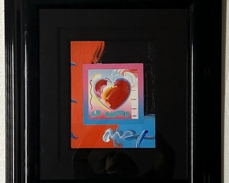 Peter Max Heart on Blends #495 A/L/P 298987