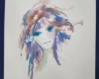 Shan-Merry Amethysta Seriolithograph