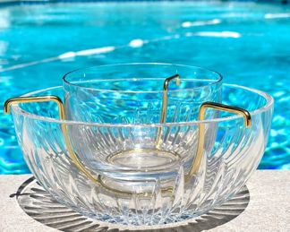 $400; Baccarat Caviar bowl