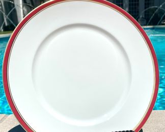 $1220; Raynaud Limoges 35-piece china set includes dinner plates, salad plates, dessert places, cup & sauces and cream & sugar