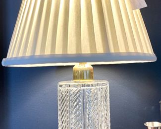 $100 - Waterford Crystal Table Lamp - 12 x 20