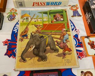 Password, 1940's Lawson Wood Monkeys & Elephant, Electronic Rtsi 3 Casino Games