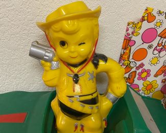 Yellow Little Cowboy Made by Aladdin