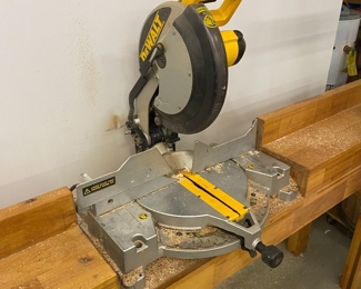 Dewalt DW705 12" Compound Miter Saw, Chopsaw with Custom Table