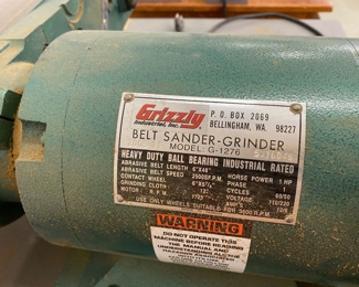 Grizzly G-1276 Belt Sander Grinder