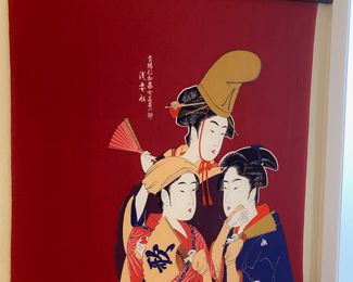 Japanese Hanging Tapestry