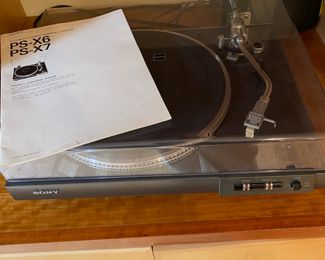 Sony Automatic Stereo Turntable System - PS-X6