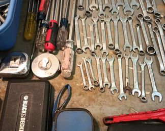 Assortment of Screwdriver & Wrenches