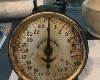 Antique Weight from old store...works perfectly!