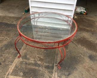 Adorable Vintage iron Garden Table