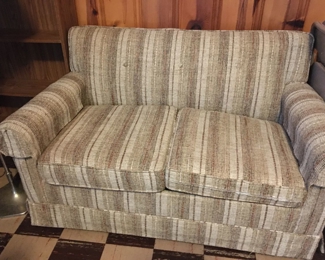 Wonderful addition to any space...twin size sleeper sofa in a great looking loveseat!