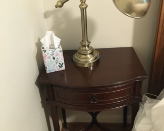 CUTE and great size!  Bombay occasional side table or use for nightstand!