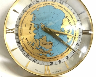 Imhof Swiss Brass 24 zone World Clock 526699
