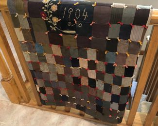 Antique carriage/car blankets early 20th century