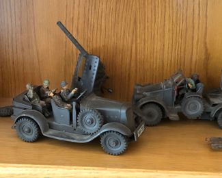 These tin toys were brought over from Germany after WWI!