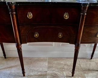 29. Drexel Sideboard w/ Stone Top (72" x 26" x 39")