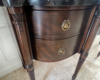 29. Drexel Sideboard w/ Stone Top (72" x 26" x 39")