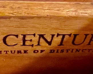 54. Century Writing Desk w/ Inlaid Top (56" x 27" x 30")