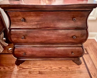 65. Pair of Century 3 Drawer Bombay Chests (35" x 19" x 32")
