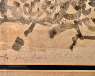 70. Signed Watercolor (19" x 24")