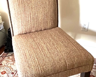 167. Pair of Upholstered Side Chairs (20" x 22" x 40")