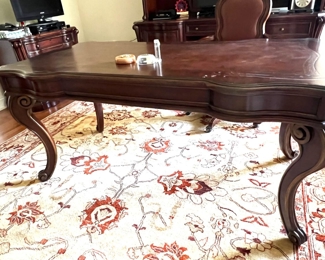 163. Hooker Desk w/ Leather Inset Top (65" x 35" x 30")