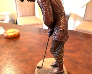 177. Golfer Figurine (12"h)