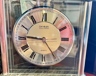 178. Danbury Clock Company Quartz Clock (9")