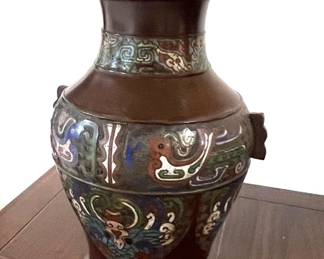 210. Metal Painted Lamp (27")