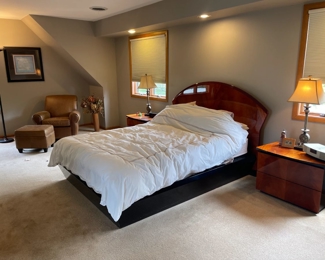 Italian bedroom set by Oscar Dell Arremento for Miniforms. Gorgeous!