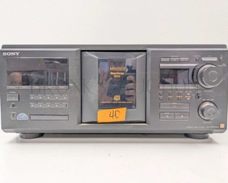 SONY MEGA STORAGE 400 DISC CD CHANGER CDP-M555ES