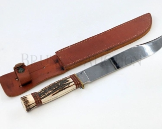 SCAGEL BOWIE KNIFE W/ SHEATH