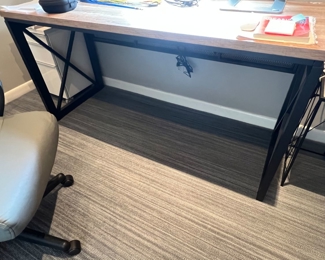 7. Metal Framed Desk (60" x 24" x 30")