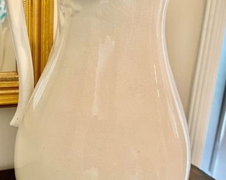 29. Royal China International White Ceramic Pitcher (18"h")