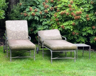 39. Chaise Lounge w/ Cushions
40. Chaise Lounge w/ Cushions