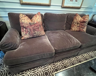 49. Mohair 3 Cushion Sofa (96" x 38" x 35")