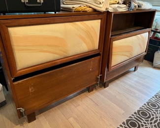 58. Pair of Vintage Herman Miller Twin Beds (40" x 12" x 40")