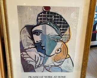 91. Framed Picasso Poster (21" x 27")
