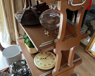 104. 3 Tier Tray Stand (28" x 18" x 36")