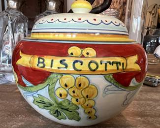 11. Italian Biscotti Jar